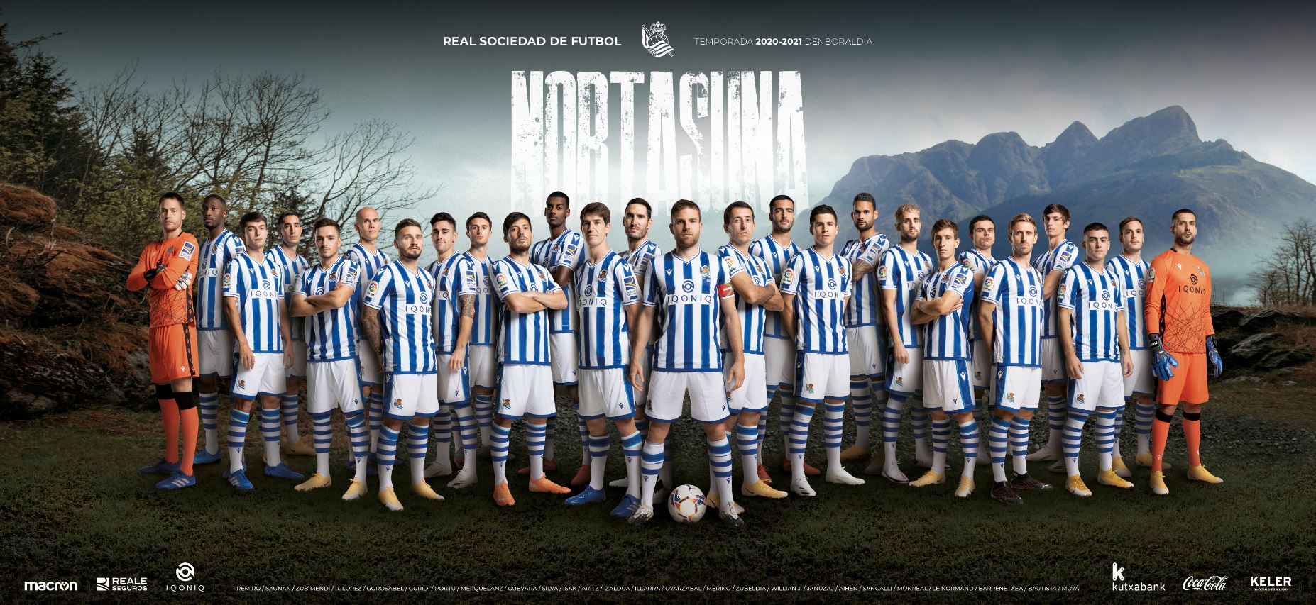 Plantilla real sociedad 2021