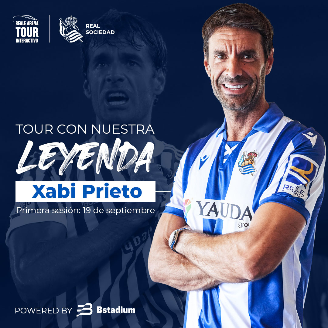 Descubre el Reale Arena con Xabi Prieto Real Sociedad de Fútbol S.A.D.